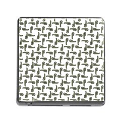 Cute Worm Sketchy Drawing Motif Pattern Memory Card Reader (square 5 Slot) by dflcprintsclothing