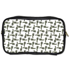 Cute Worm Sketchy Drawing Motif Pattern Toiletries Bag (one Side)