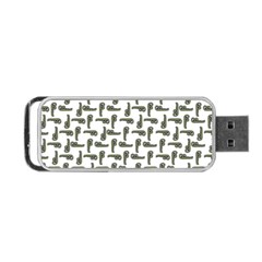 Cute Worm Sketchy Drawing Motif Pattern Portable Usb Flash (two Sides) by dflcprintsclothing