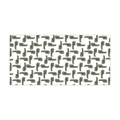 Cute Worm Sketchy Drawing Motif Pattern Yoga Headband by dflcprintsclothing