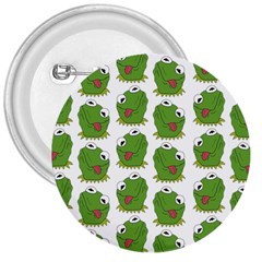 Kermit The Frog Pattern 3  Buttons