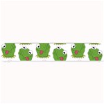 Kermit The Frog pattern Small Bar Mat 24 x4  Bar Mat