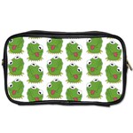 Kermit The Frog pattern Toiletries Bag (Two Sides) Front