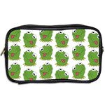 Kermit The Frog pattern Toiletries Bag (Two Sides) Back