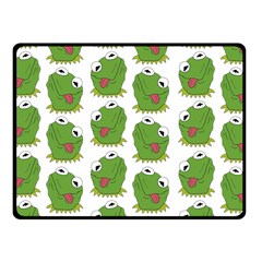 Kermit The Frog Pattern Fleece Blanket (small)