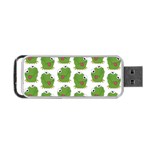 Kermit The Frog pattern Portable USB Flash (One Side) Front