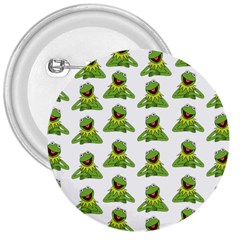 Kermit The Frog 3  Buttons by Valentinaart