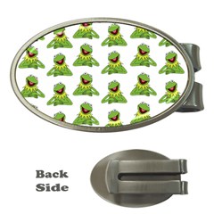 Kermit The Frog Money Clips (oval)  by Valentinaart