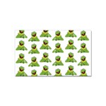 Kermit The Frog Sticker (Rectangular) Front