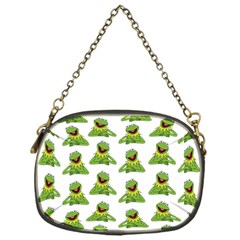 Kermit The Frog Chain Purse (one Side) by Valentinaart