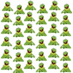 Kermit The Frog Play Mat (Rectangle) Front