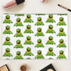 Kermit The Frog Cosmetic Bag (xxl) by Valentinaart