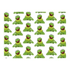 Kermit The Frog Double Sided Flano Blanket (mini)  by Valentinaart