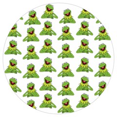 Kermit The Frog Round Trivet by Valentinaart