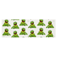 Kermit The Frog Banner And Sign 6  X 2  by Valentinaart