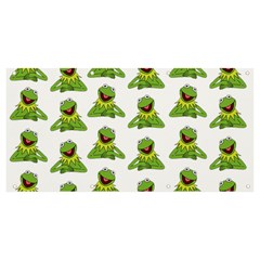 Kermit The Frog Banner And Sign 8  X 4  by Valentinaart