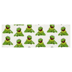 Kermit The Frog Banner And Sign 12  X 4  by Valentinaart