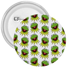 Kermit The Frog 3  Buttons by Valentinaart