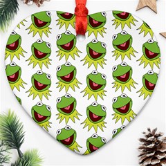 Kermit The Frog Ornament (heart)