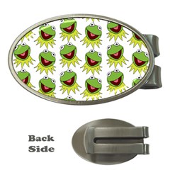 Kermit The Frog Money Clips (oval)  by Valentinaart