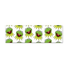 Kermit The Frog Sticker (bumper) by Valentinaart