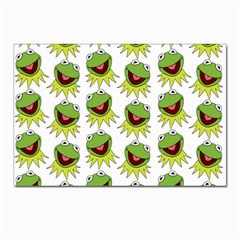 Kermit The Frog Postcard 4 x 6  (pkg Of 10) by Valentinaart