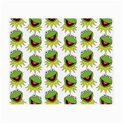 Kermit The Frog Small Glasses Cloth by Valentinaart