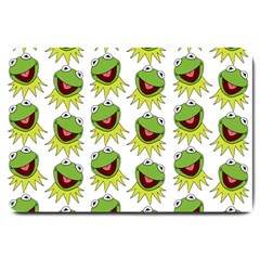 Kermit The Frog Large Doormat by Valentinaart