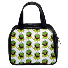 Kermit The Frog Classic Handbag (two Sides) by Valentinaart