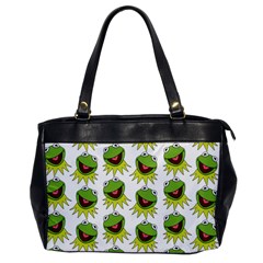 Kermit The Frog Oversize Office Handbag by Valentinaart