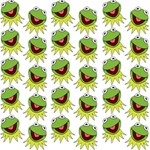 Kermit The Frog Play Mat (Square) Front