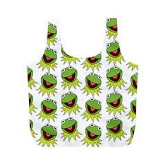 Kermit The Frog Full Print Recycle Bag (m) by Valentinaart