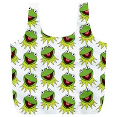 Kermit The Frog Full Print Recycle Bag (xl) by Valentinaart