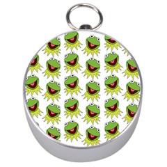 Kermit The Frog Silver Compasses by Valentinaart