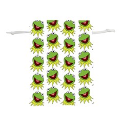 Kermit The Frog Lightweight Drawstring Pouch (l) by Valentinaart