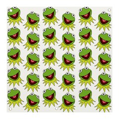 Kermit The Frog Banner And Sign 3  X 3  by Valentinaart