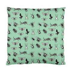 Insects Pattern Standard Cushion Case (two Sides) by Valentinaart