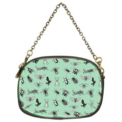 Insects Pattern Chain Purse (two Sides) by Valentinaart