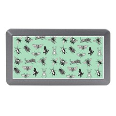 Insects Pattern Memory Card Reader (mini) by Valentinaart