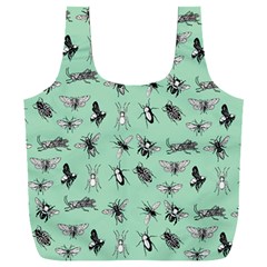 Insects Pattern Full Print Recycle Bag (xxxl) by Valentinaart