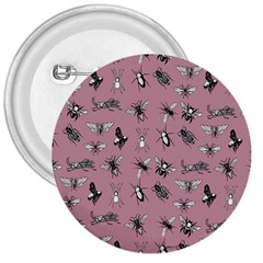 Insects pattern 3  Buttons