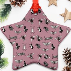 Insects Pattern Ornament (star)