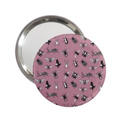 Insects pattern 2.25  Handbag Mirrors