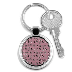 Insects pattern Key Chain (Round)