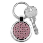 Insects pattern Key Chain (Round) Front