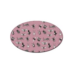 Insects Pattern Sticker Oval (10 Pack) by Valentinaart