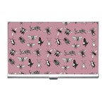 Insects pattern Business Card Holder Front