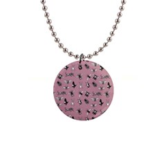 Insects pattern 1  Button Necklace