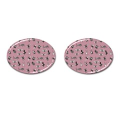 Insects pattern Cufflinks (Oval)