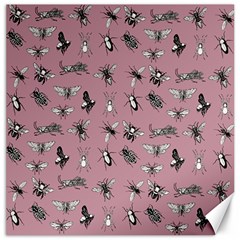 Insects pattern Canvas 12  x 12 